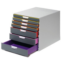 Cassettiera Varicolor - 28 x 35,6 x 29,2 cm - 7 cassetti  - Durable Cassettiera Varicolor - 28 x 35,6 x 29,2 cm - 7 cassetti  - Durable