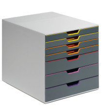 Cassettiera Varicolor - 28 x 35,6 x 29,2 cm - 7 cassetti  - Durable Cassettiera Varicolor - 28 x 35,6 x 29,2 cm - 7 cassetti  - Durable