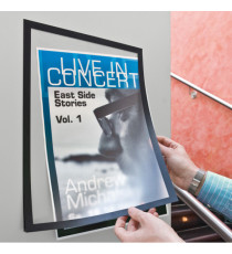 Cornice espositiva Duraframe - A3 - 29,7 x 42 cm - nero - Durable