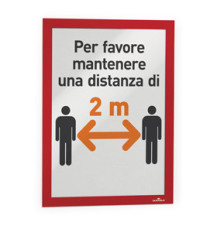 Cornice espositiva Duraframe - A4 - 21 x 29,7 cm - rosso - Durable