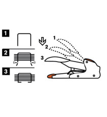 Cucitrice da tavolo Rapid DUAX Heavy Duty - max 170 fogli - grigio - Rapid Cucitrice da tavolo Rapid DUAX Heavy Duty - max 170 fogli - grigio - Rapid