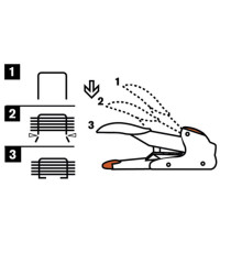 Cucitrice da tavolo Rapid DUAX Heavy Duty - max 170 fogli - grigio - Rapid Cucitrice da tavolo Rapid DUAX Heavy Duty - max 170 fogli - grigio - Rapid