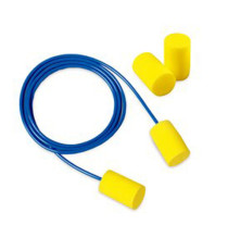 Inserti auricolari E.A.R. Classic con cordicella - SNR 28 dB - giallo - 3M - conf. 200 pezzi