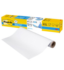 Lavagna cancellabile Easy Erase - in rotolo - 91,4 x 121,9 cm - bianco - Post-it Lavagna cancellabile Easy Erase - in rotolo - 91,4 x 121,9 cm - bianco - Post-it
