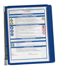 Leggio da parete Vario Wall 5 - 5 pannelli Sherpa inclusi - blu - Durable