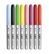 Marcatore Intensity - colori assortiti - Bic - 24 pezzi Marcatore Intensity - colori assortiti - Bic - 24 pezzi