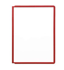 Pannelli di ricambio Sherpa per leggii Vario - rosso - Durable - conf. 5 pezzi Pannelli di ricambio Sherpa per leggii Vario - rosso - Durable - conf. 5 pezzi