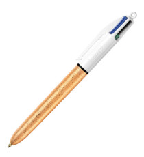 Penna a sfera a scatto 4 colori Party - 1,0 mm - Bic - scatola 12 pezzi Penna a sfera a scatto 4 colori Party - 1,0 mm - Bic - scatola 12 pezzi