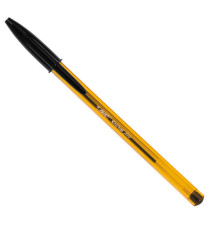 Penna a sfera Cristal - punta fine 0,8 mm - nero - Bic - conf. 50 pezzi