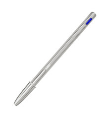 Penna sfera Cristal Re'New - con cappuccio - 1 mm - blu - Bic