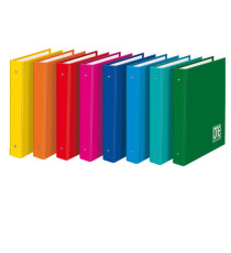 Raccoglitore One Color - A4 - 26 x 32 cm - dorso 4 cm - 4 anelli 30 mm - colori assortiti - Blasetti Raccoglitore One Color - A4 - 26 x 32 cm - dorso 4 cm - 4 anelli 30 mm - colori assortiti - Blasetti