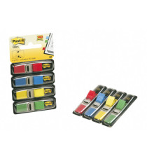 Segnapagina Post-it Index Mini - 683-4 - 12 x 43,2 mm - 4 colori classici - Post-it - conf. 140 pezzi Segnapagina Post-it Index Mini - 683-4 - 12 x 43,2 mm - 4 colori classici - Post-it - conf. 140 pezzi