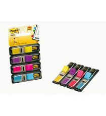 Segnapagina Post-it Index Mini - 683-4AB - 12 x 43,1 mm - 4 colori vivaci - Post-it - conf. 140 pezzi Segnapagina Post-it Index Mini - 683-4AB - 12 x 43,1 mm - 4 colori vivaci - Post-it - conf. 140 pezzi