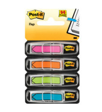 Segnapagina Post-it Index Mini Freccia - 684-ARR4 - 4 colori vivaci - Post-it - conf. 96 pezzi
