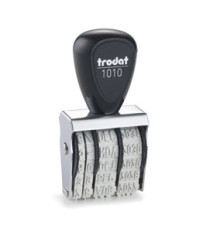 Timbro Datario 1010 - manuale - 4 mm - Trodat Timbro Datario 1010 - manuale - 4 mm - Trodat