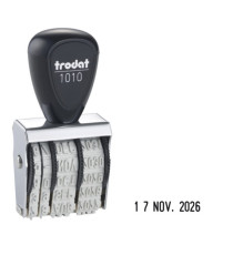Timbro Datario 1010 - manuale - 4 mm - Trodat Timbro Datario 1010 - manuale - 4 mm - Trodat