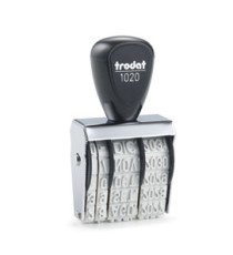 Timbro Datario 1020 - manuale - 5 mm - Trodat Timbro Datario 1020 - manuale - 5 mm - Trodat