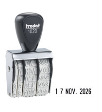 Timbro Datario 1020 - manuale - 5 mm - Trodat