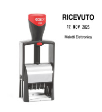 Timbro Datario Classic Line 2360 - 5 righe - 3 x 4,5 cm - autoinchiostrante - Colop Timbro Datario Classic Line 2360 - 5 righe - 3 x 4,5 cm - autoinchiostrante - Colop