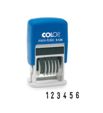 Timbro Mini Folio S126 Numeratore - 6 colonne 3,8 mm - autoinchiostrante - Colop Timbro Mini Folio S126 Numeratore - 6 colonne 3,8 mm - autoinchiostrante - Colop