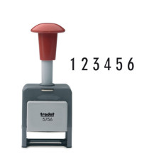 Timbro Numeratore 5756/P - automatico - 6 colonne - 5,5 mm - autoinchiostrante - Trodat Timbro Numeratore 5756/P - automatico - 6 colonne - 5,5 mm - autoinchiostrante - Trodat