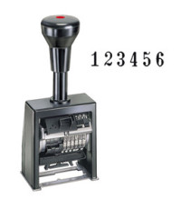 Timbro Numeratore B6K - autoinchiostrante - automatico - 6 colonne 4,5 mm - Reiner Timbro Numeratore B6K - autoinchiostrante - automatico - 6 colonne 4,5 mm - Reiner