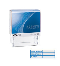 Timbro Printer 20/L G7 - DATA ARRIVO... -  1,4 x 3,8 cm - autoinchiostrante - Colop Timbro Printer 20/L G7 - DATA ARRIVO... -  1,4 x 3,8 cm - autoinchiostrante - Colop