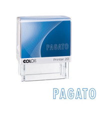 Timbro Printer 20/L G7 - PAGATO - 14 x 38 mm - autoinchiostrante - Colop Timbro Printer 20/L G7 - PAGATO - 14 x 38 mm - autoinchiostrante - Colop