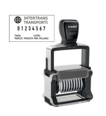 Timbro Professional 4.0 55510/PL Numeratore - 10 colonne - 5 mm - autoinchiostrante - Trodat