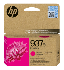 Hp 937eM magenta EvoMore 4S6W7NE cartuccia originale per Hp OfficeJet 9110b,9120B,9120e,9132e,9720,9730 capacità 1.650 pagine Hp 937eM magenta EvoMore 4S6W7NE cartuccia originale per Hp OfficeJet 9110b,9120B,9120e,9132e,9720,9730 capacità 1.650 pagine