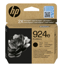 Hp 924eBK nero 4K0V0NE EvoMore cartuccia originale per Hp Officejet Pro 8134e/8125e/8122e/8124e/8132e/8135e 1.000 pagine Hp 924eBK nero 4K0V0NE EvoMore cartuccia originale per Hp Officejet Pro 8134e/8125e/8122e/8124e/8132e/8135e 1.000 pagine