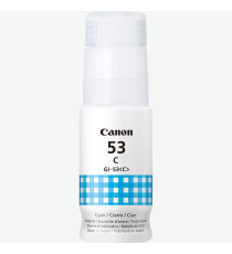 Canon GI-53C ciano 4673C001 serbatoio flacone inchiostro originale per Canon Pixma G650,G550 GI53 capacità 60ml Canon GI-53C ciano 4673C001 serbatoio flacone inchiostro originale per Canon Pixma G650,G550 GI53 capacità 60ml