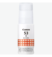 Canon GI-53R rosso 4717C001 serbatoio flacone inchiostro originale per Canon Pixma G650,G550 GI53 capacità 60ml Canon GI-53R rosso 4717C001 serbatoio flacone inchiostro originale per Canon Pixma G650,G550 GI53 capacità 60ml