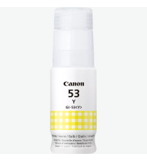 Canon GI-53Y giallo 4690C001 serbatoio flacone inchiostro originale per Canon Pixma G650,G550 GI53 capacità 60ml Canon GI-53Y giallo 4690C001 serbatoio flacone inchiostro originale per Canon Pixma G650,G550 GI53 capacità 60ml