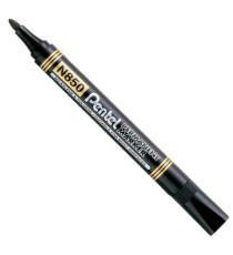 Marcatore permanente N850 - punta tonda - nero - linea Amiko - Pentel Marcatore permanente N850 - punta tonda - nero - linea Amiko - Pentel