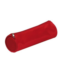 Astuccio Tombolino Basic con cerniera - 22x8Ø8cm - rosso - Pagna