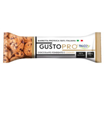 Barretta proteica GustoPro - cioccolato fondente/cookie - 40 gr - Falco Barretta proteica GustoPro - cioccolato fondente/cookie - 40 gr - Falco