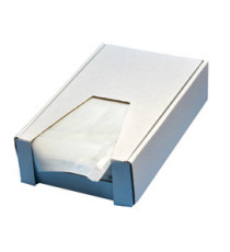 Busta adesiva portadocumenti - senza stampa - C5 (23 x 16,5 cm) - carta - trasparente - Eco - Starline - conf. 250 pezzi