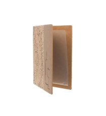 Carta dei vini Design -  1 inserto doppio incluso - A4 - 24 x 34 cm - sughero - Securit