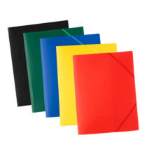 Cartellina 3 lembi - con elastico - 24 x 32 cm - colori assortiti - ECO - Starline Cartellina 3 lembi - con elastico - 24 x 32 cm - colori assortiti - ECO - Starline