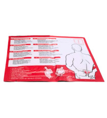 Cerotto riscaldante - 10 x 13 cm - PVS - conf. 2 pezzi