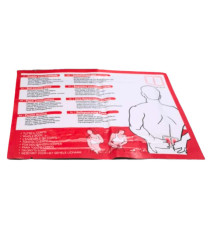 Cerotto riscaldante - 10 x 13 cm - PVS - conf. 2 pezzi