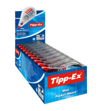 Correttore pocket mouse Decor - Tipp-Ex - expo 10 pezzi Correttore pocket mouse Decor - Tipp-Ex - expo 10 pezzi
