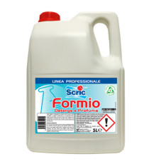Detergente igienizzante Formio - per pavimenti - 5 L - Scric Detergente igienizzante Formio - per pavimenti - 5 L - Scric
