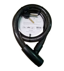 Lucchetto cavo corazzato - a 2 chiavi - Ø 25 x 100 mm - Metalplus