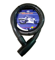 Lucchetto cavo corazzato - a 2 chiavi - Ø 25 x 100 mm - Metalplus