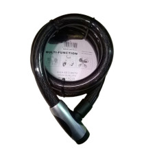 Lucchetto cavo corazzato - a 2 chiavi - Ø 25 x 150 mm - Metalplus