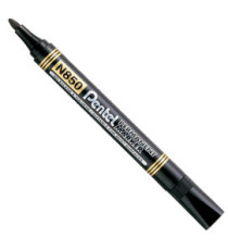 Marcatore permanente N850 - punta tonda - nero - linea Amiko - Pentel Marcatore permanente N850 - punta tonda - nero - linea Amiko - Pentel