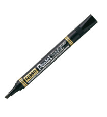 Marcatore permanente N860 - punta scalpello - nero - linea Amiko - Pentel Marcatore permanente N860 - punta scalpello - nero - linea Amiko - Pentel