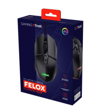 Mouse Gaming illuminato GXT 109 FRLOX - nero - Trust